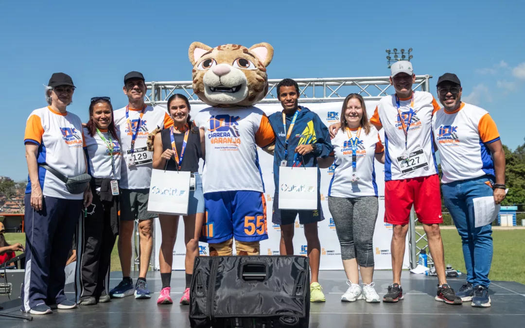 Carrera Naranja de la UNIMET moviliza a 300 corredores por el agua y la igualdad