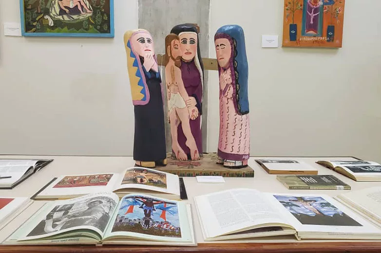 El arte popular y la fe convergen en la Biblioteca Pedro Grases
